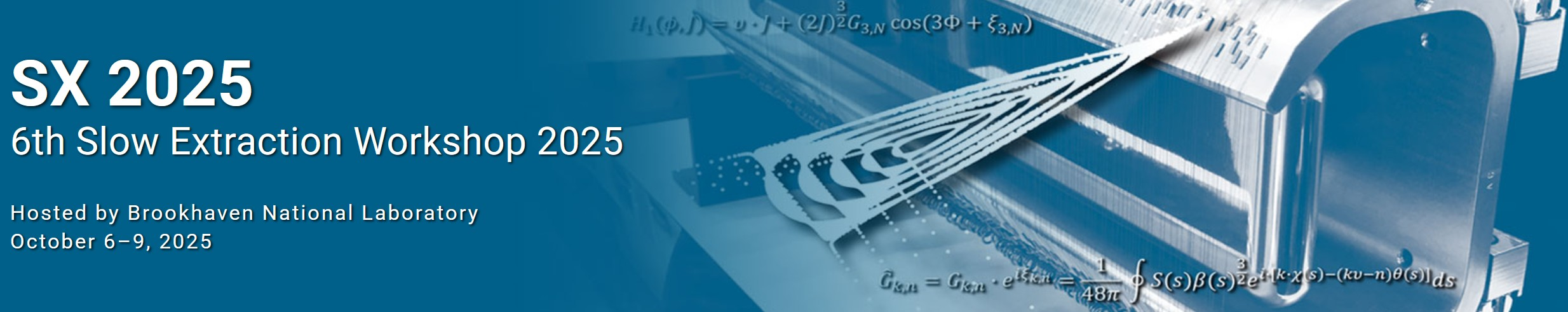 6th Slow Extraction Workshop (SX 2025)